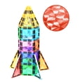 thumbnail image 4 of PICASSO-TILES 30 PC Travel Size Magnetic Building Blocks for Kids, 4 of 10