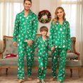 thumbnail image 5 of Avidlove Family Christmas Pajamas Matching Sets Button Down Pajamas Set for Couples and Kids Long Sleeve Festival Party Pjs Loungerwear Warm Sleepwear for Family (Men), 5 of 8
