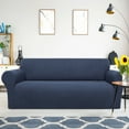 thumbnail image 1 of PiccoCasa Stretch Sofa Slipcover Washable Furniture Covers for Dogs Navy Large, 1 of 7