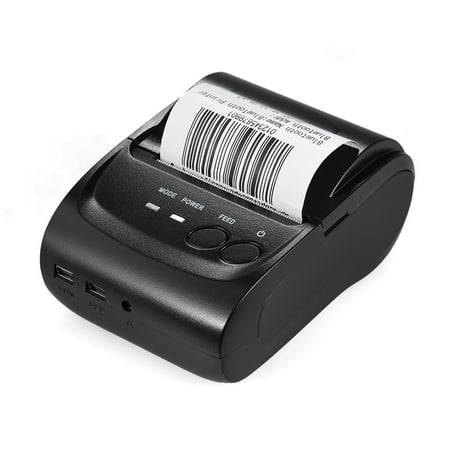 POS-5802DD Mini Portable Wireless USB Thermal Printer Receipt Ticket ...