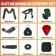 thumbnail image 2 of Kit de accesorios para guitarra ASZUNE Stage Rocker con correa, cejilla y afinador, 2 of 6