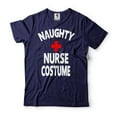 thumbnail image 4 of Funny Halloween Costume For Women Naughy Nurse Costume Halloween Shirts Halloween Party Shirts (X-Large Grey), 4 of 6