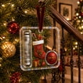 thumbnail image 3 of Clearance Christmas Cash & Treat Holder Ornament, Personalized Christmas Tree Money Holder Decor, Secret Santa Gift & Festive Party Favor, 3 of 6