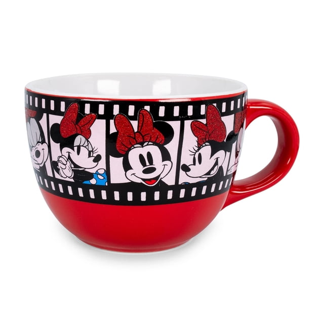Taza de sopa Silver Buffalo Disney Minnie Mouse, 710 ml, cerámica