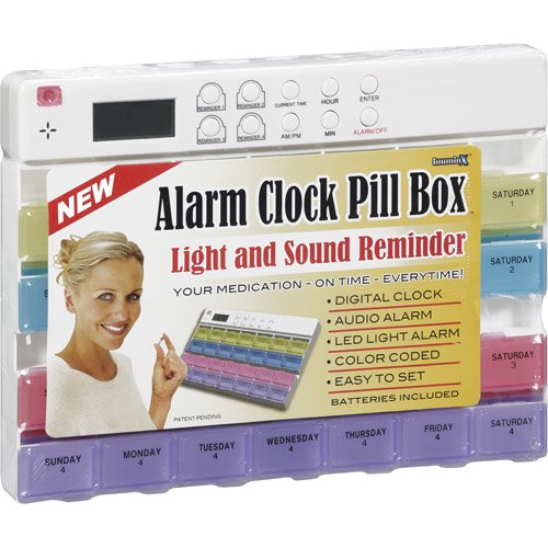 Illuminx Alarm Clock Pill Box