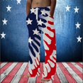 thumbnail image 2 of CHOK Carpenter Pants for Men Mens All Seasons Fashion Independence Day Theme Casual Digital 3D Printing Drawstring Casual Pants Plus Size Wide Leg Pants Running Pants Men, 2 of 5