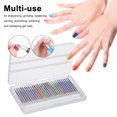 thumbnail image 5 of Amdohai 30Pcs/Set Rotary Nail Drill Bit Kit Rainbow Coating Tungsten Carbide Burrs Nail Cutter for Cuticle Manicure Drill Machine Nail Files, 5 of 5