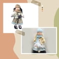 thumbnail image 4 of Bewildely Muñeca de algodón para niñas y niños, linda con ropa hecha a mano, vestido DIY, muñecas de juguete, adornos, juguetes, regalos, suministro Juguetes de construcción tipo 8 Bewildely FN011511-08, 4 of 6