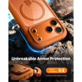 thumbnail image 3 of Funda para iPhone 17 Pro Max Diaclara, protección integral, color naranja, 3 of 5