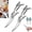 2 Pcs, variant on Stainless Steel Bone-Cut Kitchen Scissors, Powerful Chicken Bone Scissors with Non-slip Handle & Safety Lock, Multifunctional Chicken Duck Fish Cutter Shears (2 PCS)