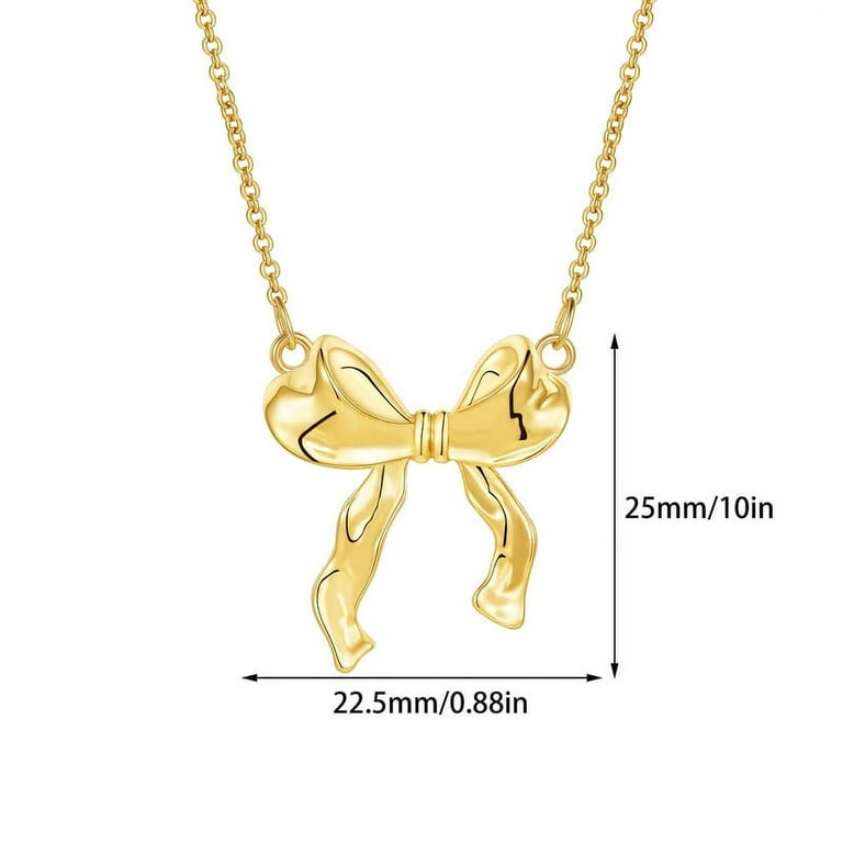 Bow Necklace