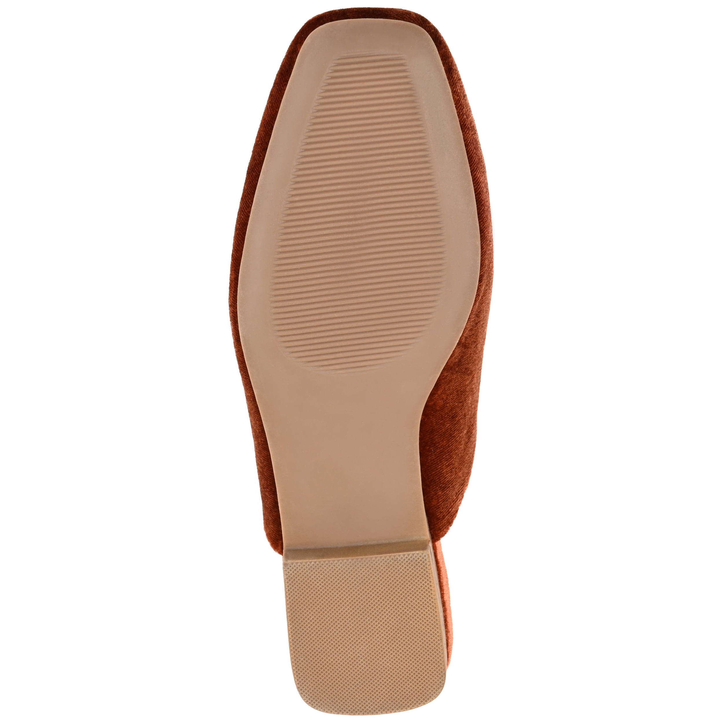 Journee Womens Sonnia Mules Square Toe Slip On Evening Dress Flats
