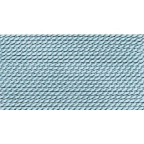 Nylon Beading Thread, Turquoise, Size 4, 0.60 Millimeters, Pack of 10
