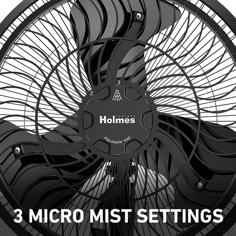 Holmes 16" Outdoor Misting Stand Fan, 3-Speed photo 3