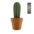 thumbnail image 2 of 3D Printed Cactus Toothpick Holder Easy Access Plastic Cactus Shaped Toothpick Dispenser with Holes Decorative Cactus Toothpick Container Organizer for Home Dining Table Restaurant Party, 2 of 6