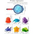thumbnail image 3 of Juguete de baño, pesca, animales flotantes, juguetes, juego de juegos con pesca Feliz Sencillez, 3 of 5
