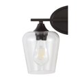 thumbnail image 5 of JONATHAN Y Clara Iron/Seeded Glass Cottage Rustic LED Vanity Light, by JONATHAN  Y 2-Light, 5 of 5