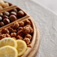 thumbnail image 6 of Puzzle Serving Tray Wood Food, Funny Puzzle Shaped Serving Tray with 8 Removable Compartments for Fruits, Nuts, Meats, Dips, Home Decor Gift for Coffee Table, Living Room, Kitchen, 6 of 7