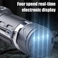 thumbnail image 4 of TIMIFIS Aluminium Alloy Strong Light Flashlights Strong Light Flashlight with Built in Battery Mini Outdoor Bright Long Range Retractable Portable White Flashlight Camping & Hiking, 4 of 6