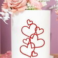 thumbnail image 2 of Heart Acrylic Valentine's Day Cake Valentine's Day Cake Toppers For Wedding Party Cake Decorations, Gold, 2 of 4