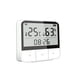 thumbnail image 2 of Cateissary Termómetro inteligente WiFi inalámbrico Tuya, higrómetro ajustable para interiores, Sensor de temperatura y humedad, medición de Electrónica, 2 of 6