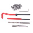 thumbnail image 4 of Jeu de Tarauds à Inserts Filetés, Kit d'Outils de Réparation de Filetage Haute Résistance, Foret HSS Résistant pour Filetages Métriques M6 M8 M10, 4 of 8