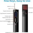 thumbnail image 3 of HLONK Hidden Camera Detectors  RF Signal Detector  5 Levels Sensitivity 4 Modes  The Detector Has 2 Alarm Modes  Beep And Vibration  Easy to carry & use, 3 of 7
