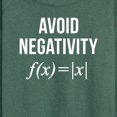 thumbnail image 3 of Instant Message - Avoid Negativity - Women's Lightweight French Terry Long Sleeve Shirt, 3 of 6