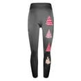 thumbnail image 5 of JingHai Christmas Leggings for Womens Fuzzy Thermal Pants Graphic Printed Skinny Tights Casual Legging for Women-Gray XXL, 5 of 5