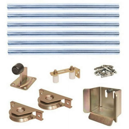 ALEKO V-Groove Heavy-Duty Sliding Gate Hardware Kit for Sliding Gate