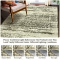 thumbnail image 7 of Haperlare 9'x12' Floral Distressed Area Rugs for Living Room Washable Non Slip Nursery Brown Rugs Ultra-Thin Soft Carpet for Bedroom, 7 of 7