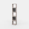 thumbnail image 5 of Ada Home Decor Braeside Multiple Tier Open Shelf Modern Bookcase, Light Mocha/Anthracite, 5 of 7
