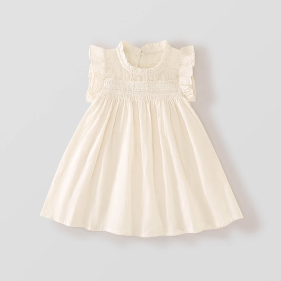 Girls Fashion Summer Birthday Dress Kids Fancy Girls Dresses 6-7 Years
