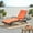 Orange, variant on Soleil Outdoor Water Resistant Chaise Lounge Cushion