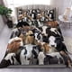 thumbnail image 1 of Juego de cama de vaca, regalo para granjeros, amantes de las vacas, amantes de las gallinas - Bd374Pa, 1 of 5