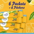 thumbnail image 5 of Pack of 2 - Crystal Light Zero Sugar Decaf Lemon Iced Tea Drink Mix Packets 6 Packets, 5 of 5