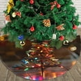 thumbnail image 4 of Christmas Tree Skirt 36" Christmas Tree Light (18) Xmas Tree Skirts Mat for New Year Holiday Christmas Party Decorations, 4 of 5