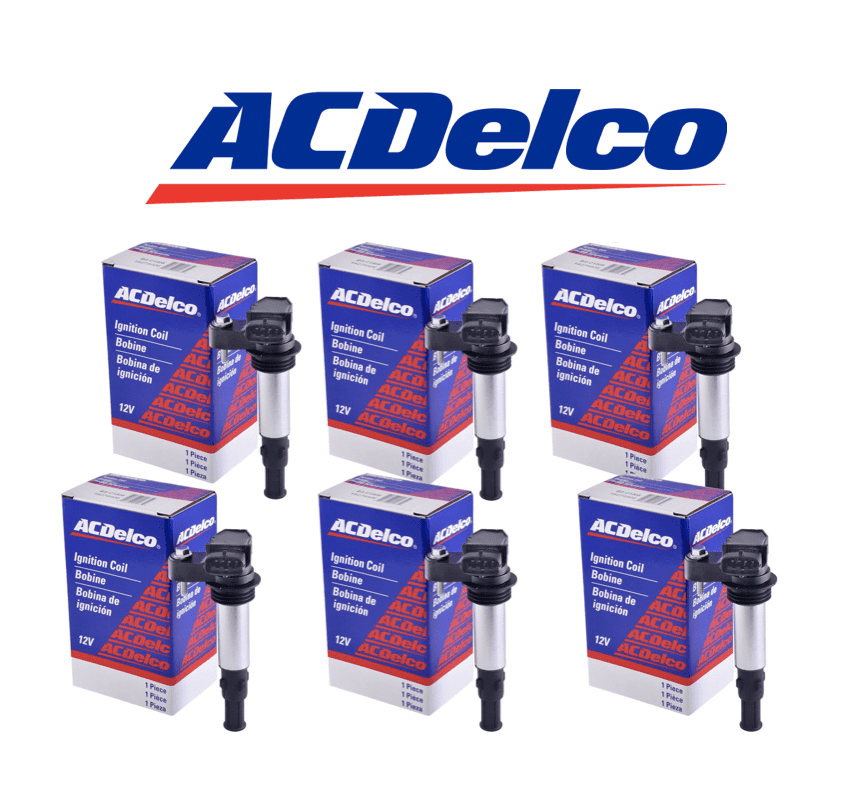12629037 6 pack ACDelco Ignition Coil D501C 12613057