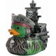 thumbnail image 1 of Punk Resin Pirate Ship Duck Statue Small Crafts Collectible Figurines Cartoon Duck Decorative Ornaments for Desktop Home Office Gifts (C), 1 of 5