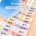 thumbnail image 3 of Pegatinas personalizadas impermeables con nombre hebreo, etiqueta personalizada para niños, etiqueta de botella de agua con nombres, etiqueta de papelería escolar para estudiantes, 3 of 4
