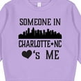 thumbnail image 3 of Inktastic Charlotte North Carolina Someone Loves Me Toddler Sweatshirt, 3 of 4