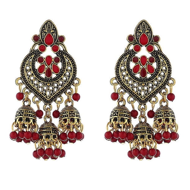 Beach Ornaments Vintage Bohemian Earring Fashion Ear Accessories Diamond Ear Stud Antique Drop Earring