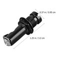 thumbnail image 2 of unbranded Socket Para Tremolo De De Guitarra En Metal Negro Para Instrumentos, 2 of 8