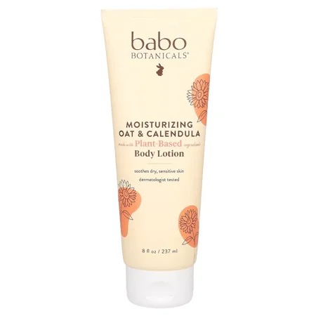 Babo Botanicals - Oatmilk Calendula Moisturizing Baby Lotion - 8 fl oz