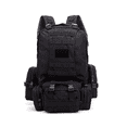 thumbnail image 1 of Mochila Táctica Impermeable Apra Campamento Negro, 1 of 3