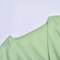 thumbnail image 5 of Gibobby Vestido Casual para Mujer Otoño mujer manga larga color sólido cuello en V vestido casual swing vestido de fiesta con cinturón(AG,G), 5 of 5