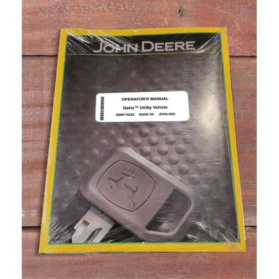 John Deere RSX860I GATOR Utility Vehicle   Owners & Operation Manual - Part Number # OMM176282