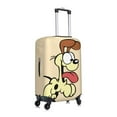 thumbnail image 3 of Cute Anime Cartoon Garfield Travel Suitcase Protective Cover Trunk Case Washable Elastic Luggage Cover Fits Small Suitcase Protector Baggage With Concealed Zipper Gifts, 3 of 5
