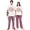 White, variant on Feliz Navidad Santa Hat Red Matching Couples Christmas Pajamas Plaid Short Sleeve