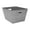 Gray, variant on Simplify Large Grommet Storage Bin Basket in Heather Grey Nonwoven